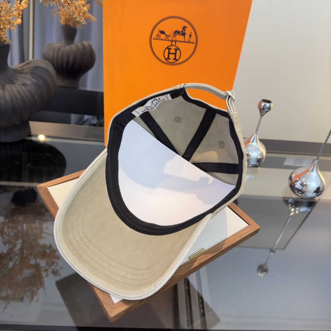 P爱马仕新款鸭舌帽，头围57cm