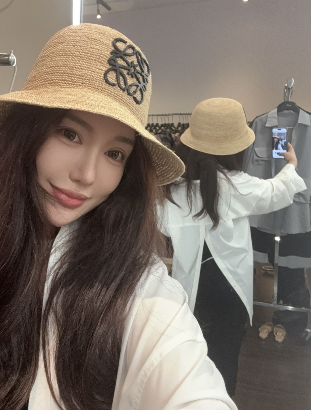 PLOEWE罗意威拉菲草，官方款，高端定制，头围57cm