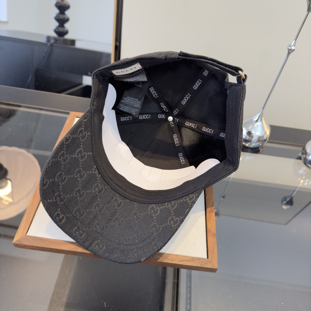 PGucci古奇新款鸭舌帽，头围57cm