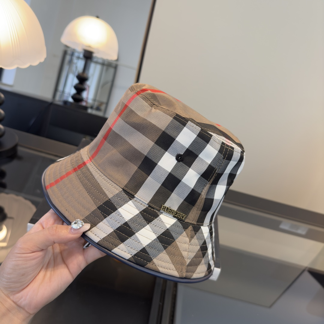 PBurberry巴宝莉原单渔夫帽，高级定制，头围57cm