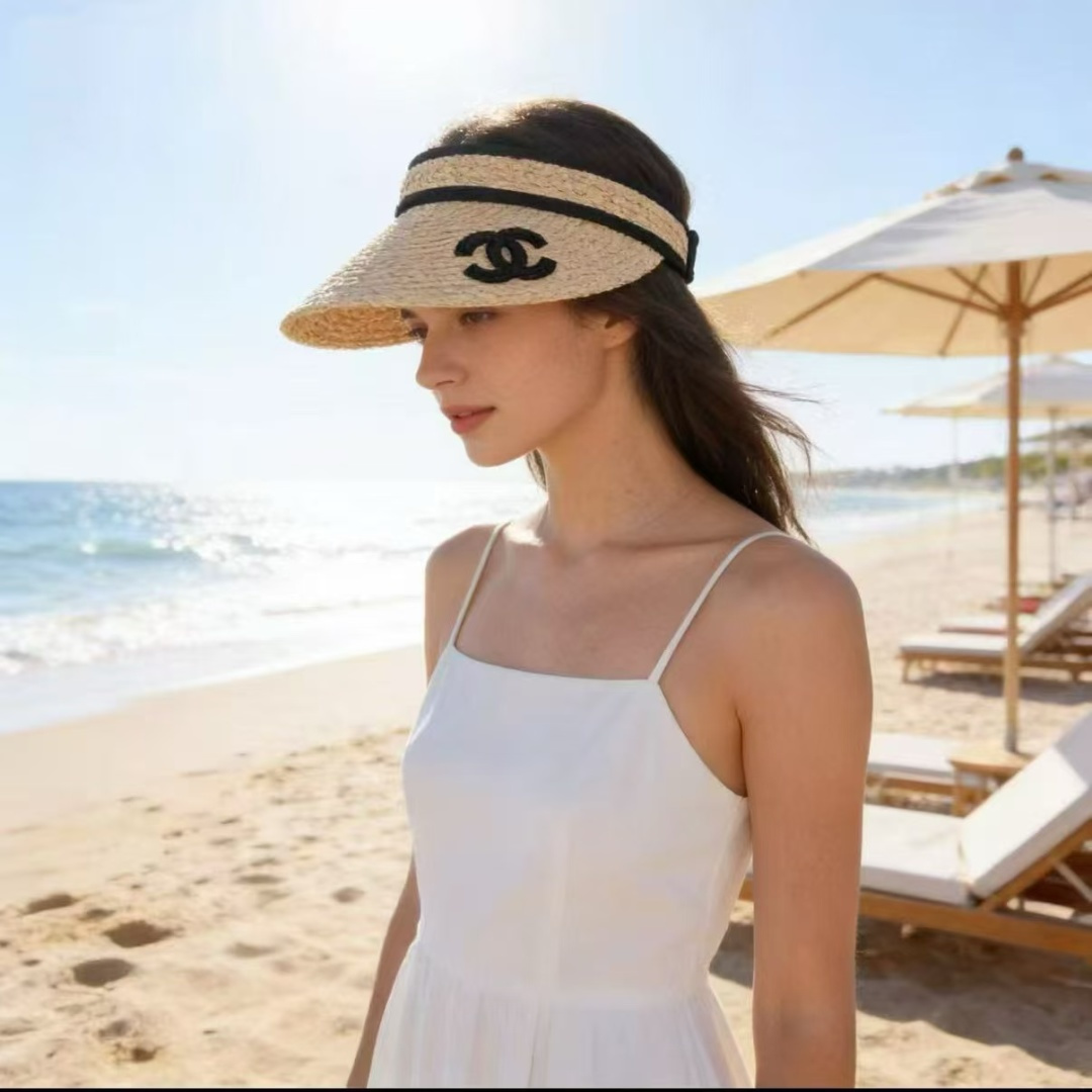 NO:742567,Chanel Chanel new raffia empty top sun hat hat straw hat fisherman hat baseball cap, hat, chanel, chanel, espadrilles, hats19860909Chanel香奈儿新款拉菲草空顶遮阳帽帽子草帽渔夫帽棒球帽,帽子,chanel,chanel,espadrilles,hats,hat