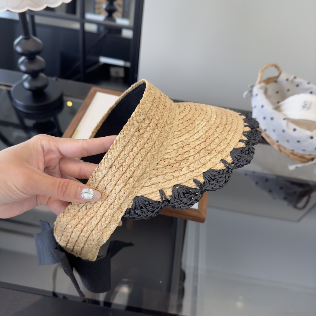 PGucci古奇新款草编空顶遮阳帽，夏日必备！