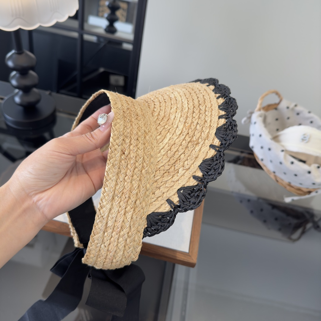 PGucci古奇新款草编空顶遮阳帽，夏日必备！