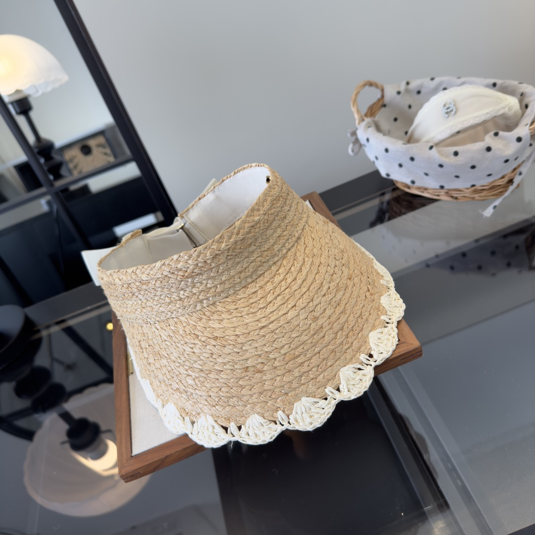 PGucci古奇新款草编空顶遮阳帽，夏日必备！