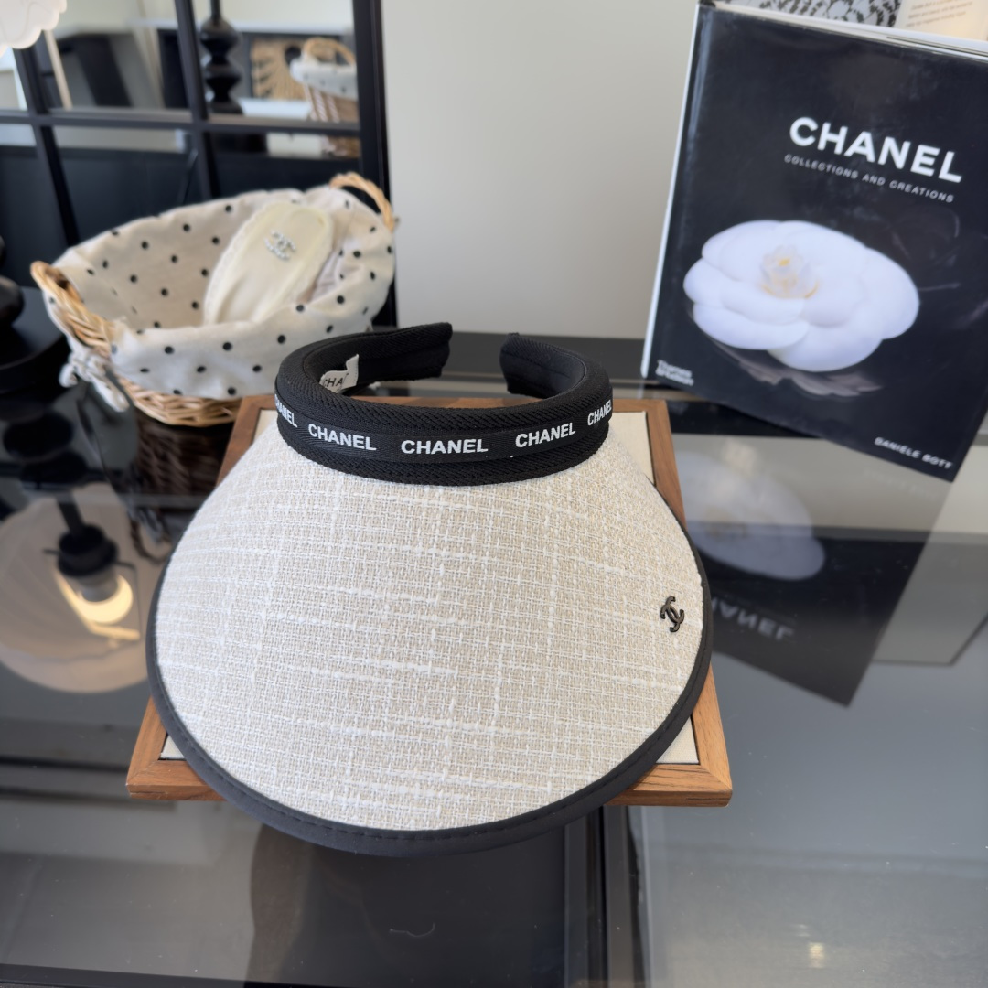 PChanel香奈儿新款空顶遮阳帽，跑量款！