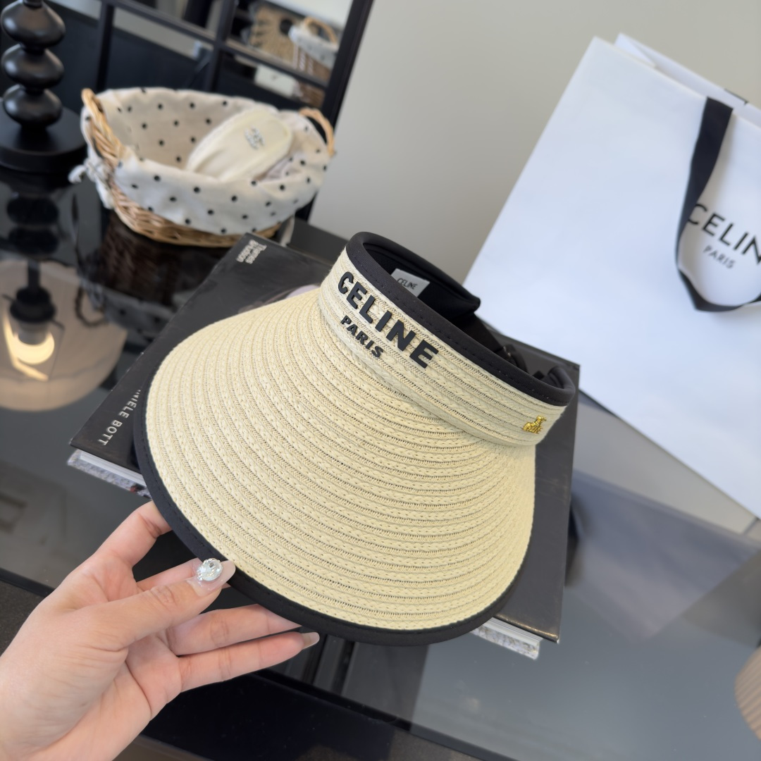 PCeline赛琳新款空顶遮阳帽，跑量王！