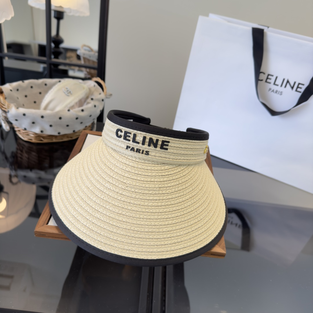 PCeline赛琳新款空顶遮阳帽，跑量王！