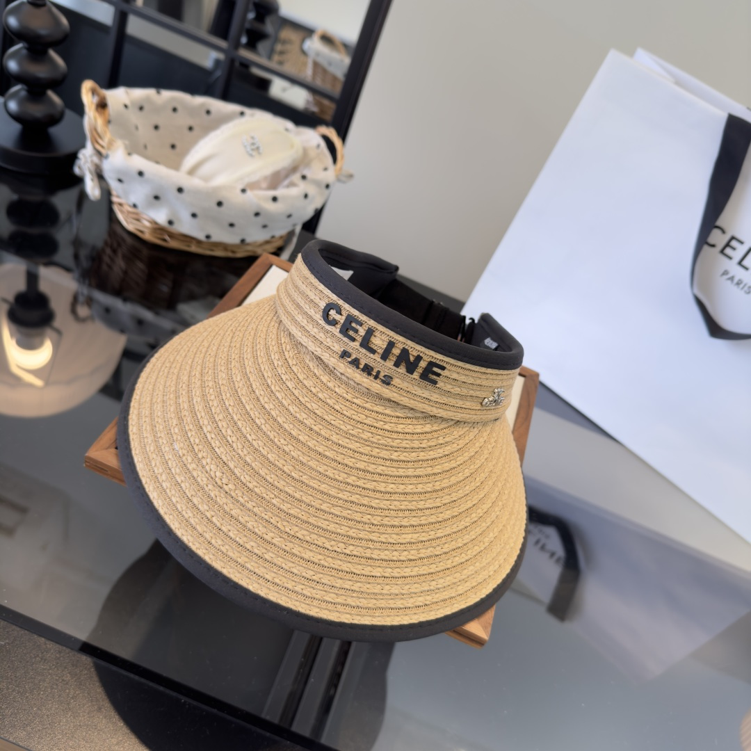 PCeline赛琳新款空顶遮阳帽，跑量王！