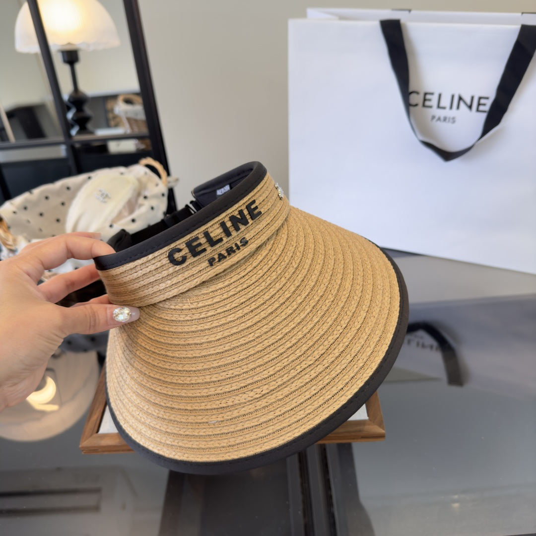 PCeline赛琳新款空顶遮阳帽，跑量王！