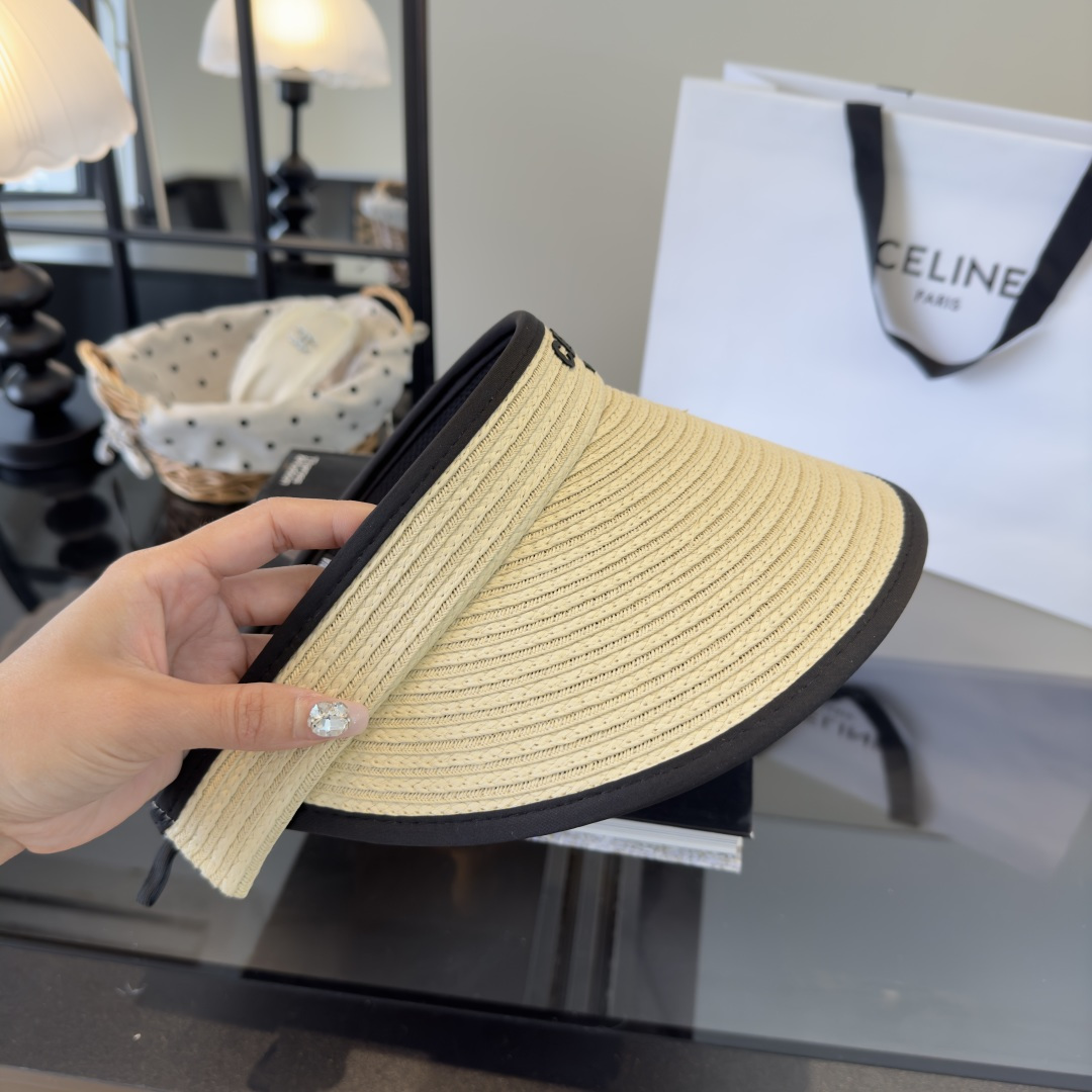 PCeline赛琳新款空顶遮阳帽，跑量王！