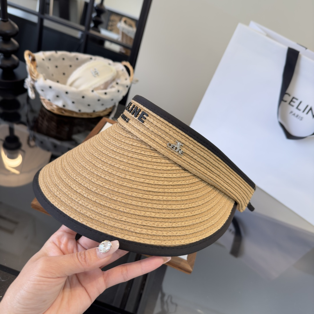 PCeline赛琳新款空顶遮阳帽，跑量王！