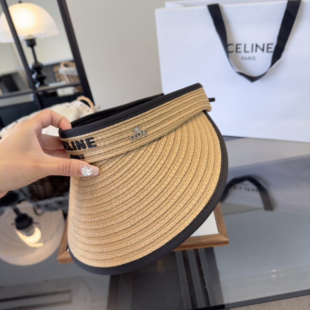 PCeline赛琳新款空顶遮阳帽，跑量王！