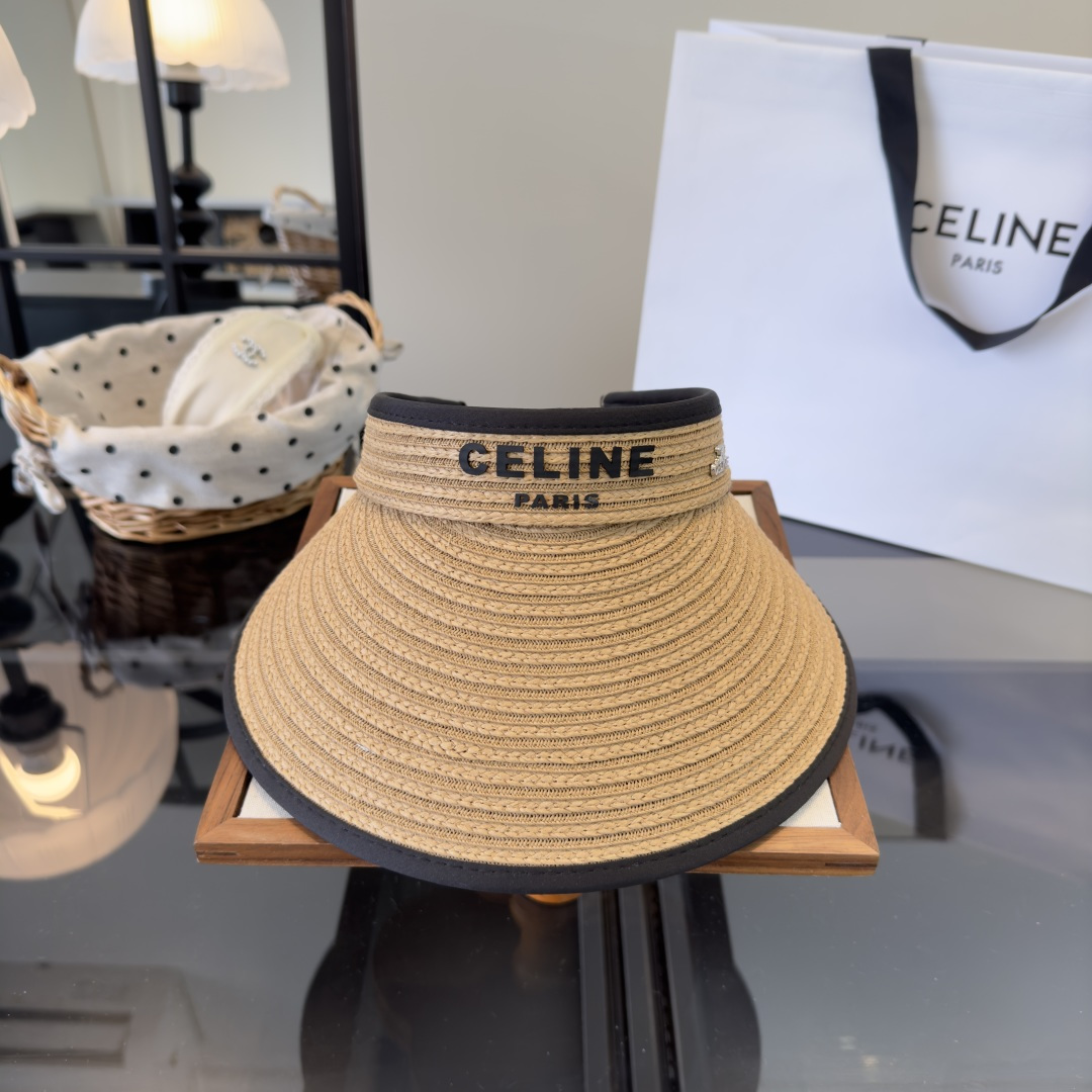 PCeline赛琳新款空顶遮阳帽，跑量王！