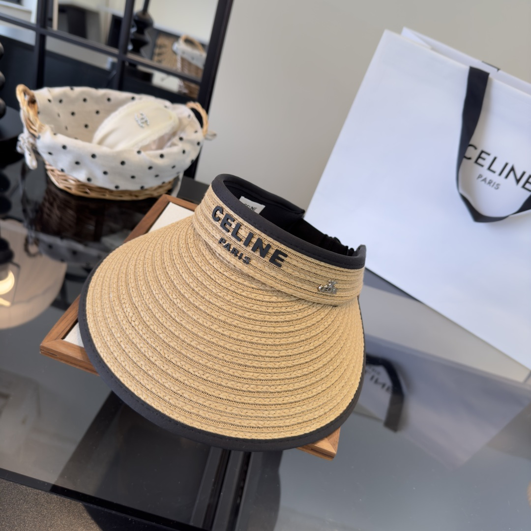 PCeline赛琳新款空顶遮阳帽，跑量王！