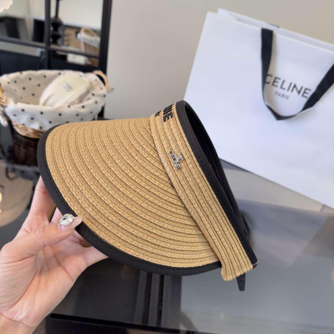 PCeline赛琳新款空顶遮阳帽，跑量王！