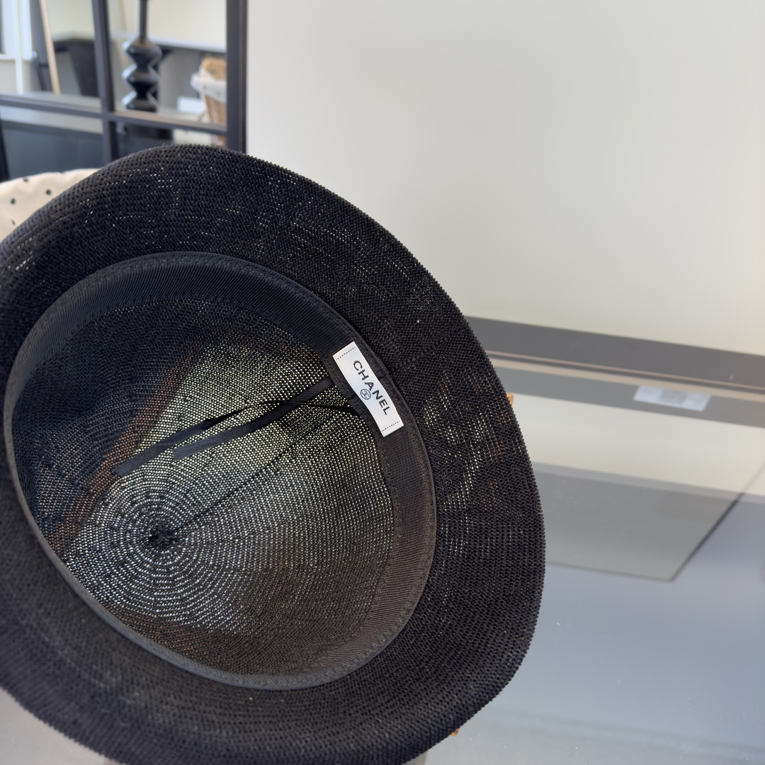 PChanel香奈儿新款卷边盆帽，高端定制，头围57cm