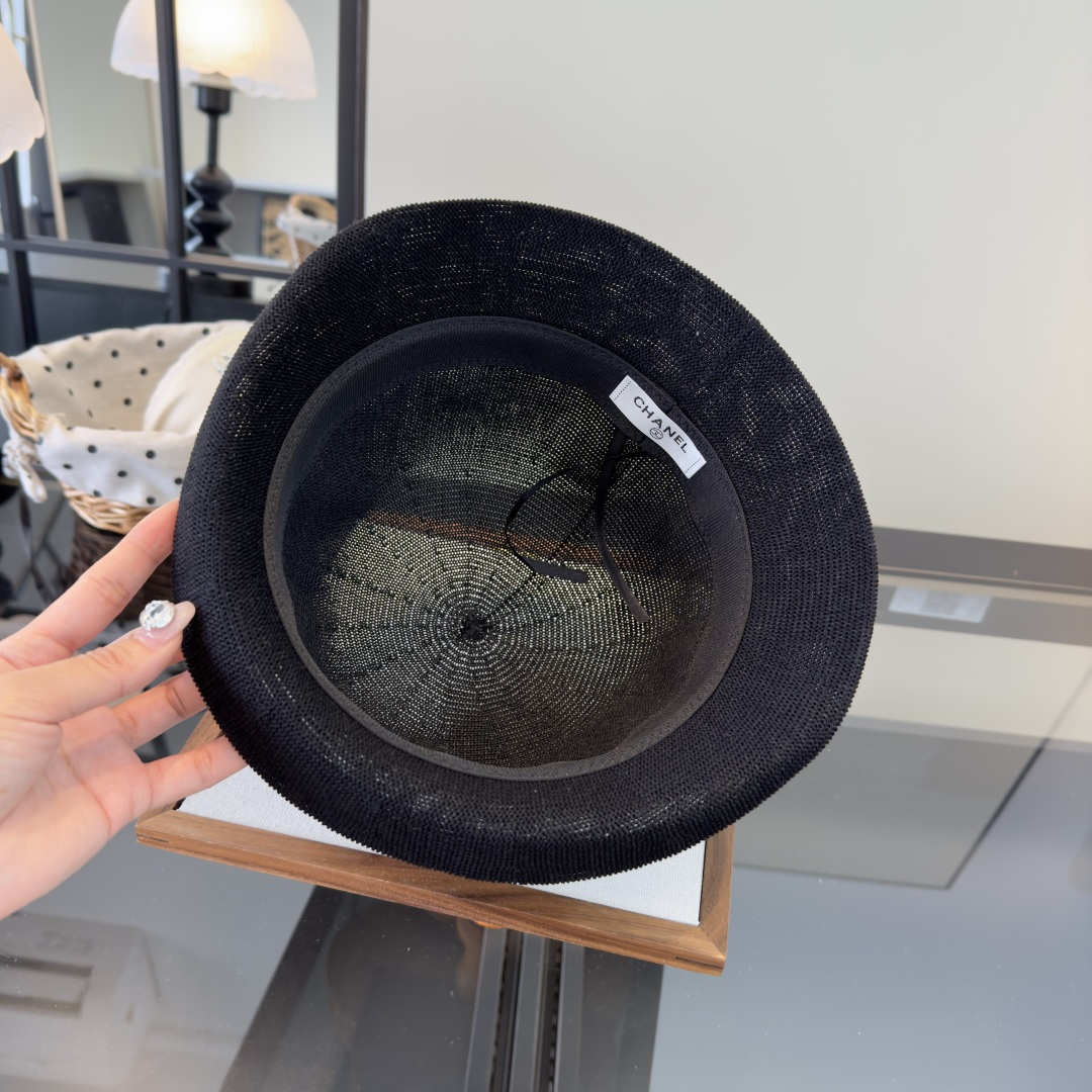PChanel香奈儿新款卷边盆帽，高端定制，头围57cm