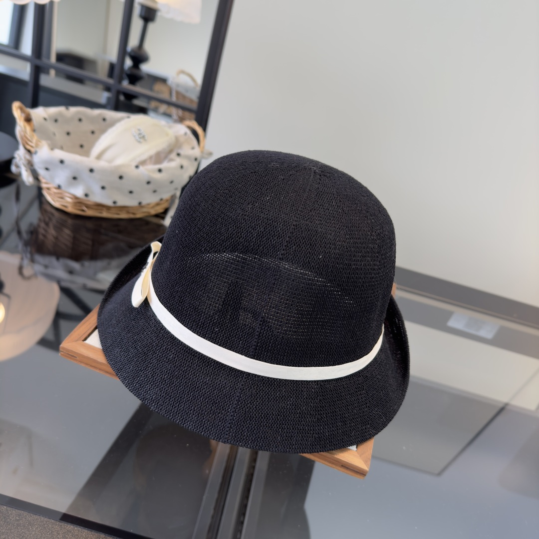 PChanel香奈儿新款卷边盆帽，高端定制，头围57cm