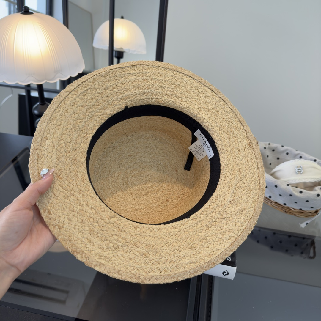 PChanel香奈儿新款名媛风平顶，网纱帽，头围57cm