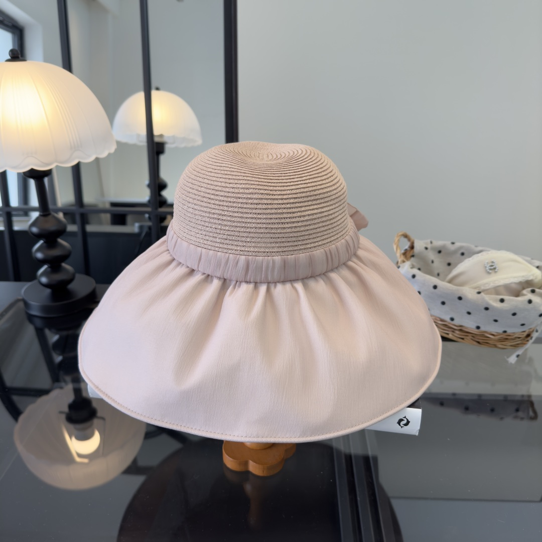 PChanel香奈儿新款蝴蝶结盆帽，高端定制，头围57cm