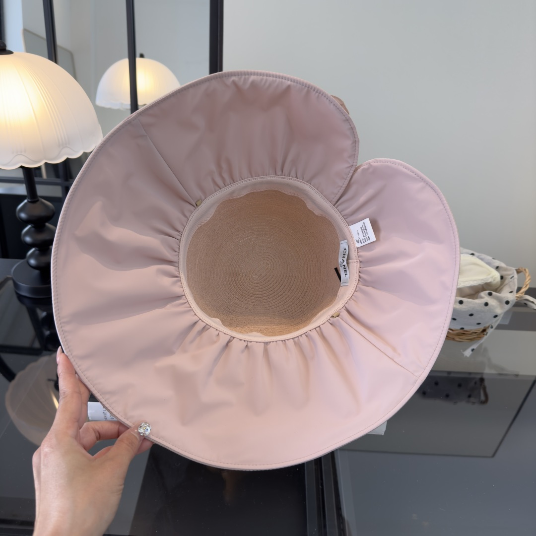 PChanel香奈儿新款蝴蝶结盆帽，高端定制，头围57cm