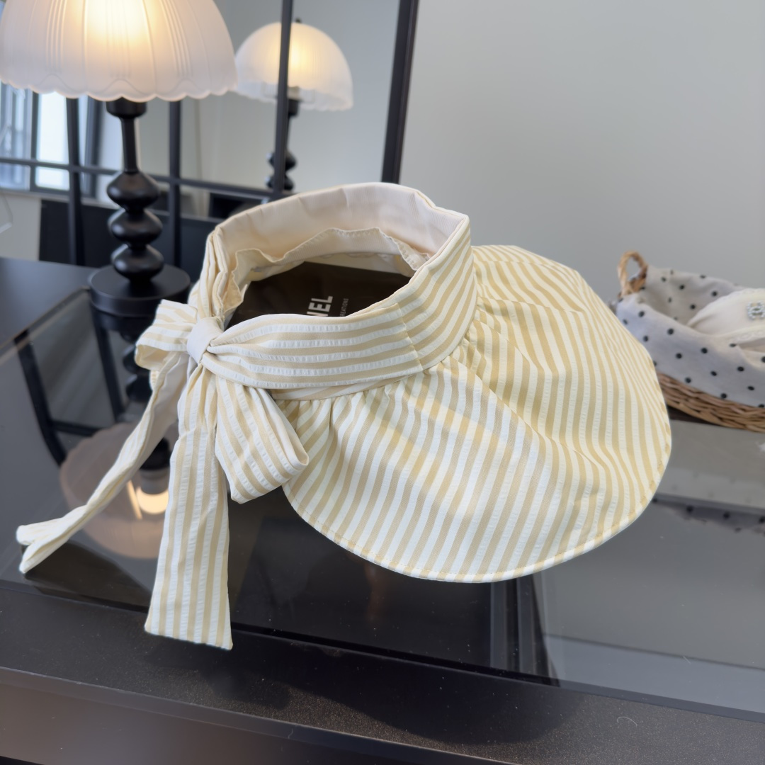 PCeline赛琳新款条纹空顶，头围57cm