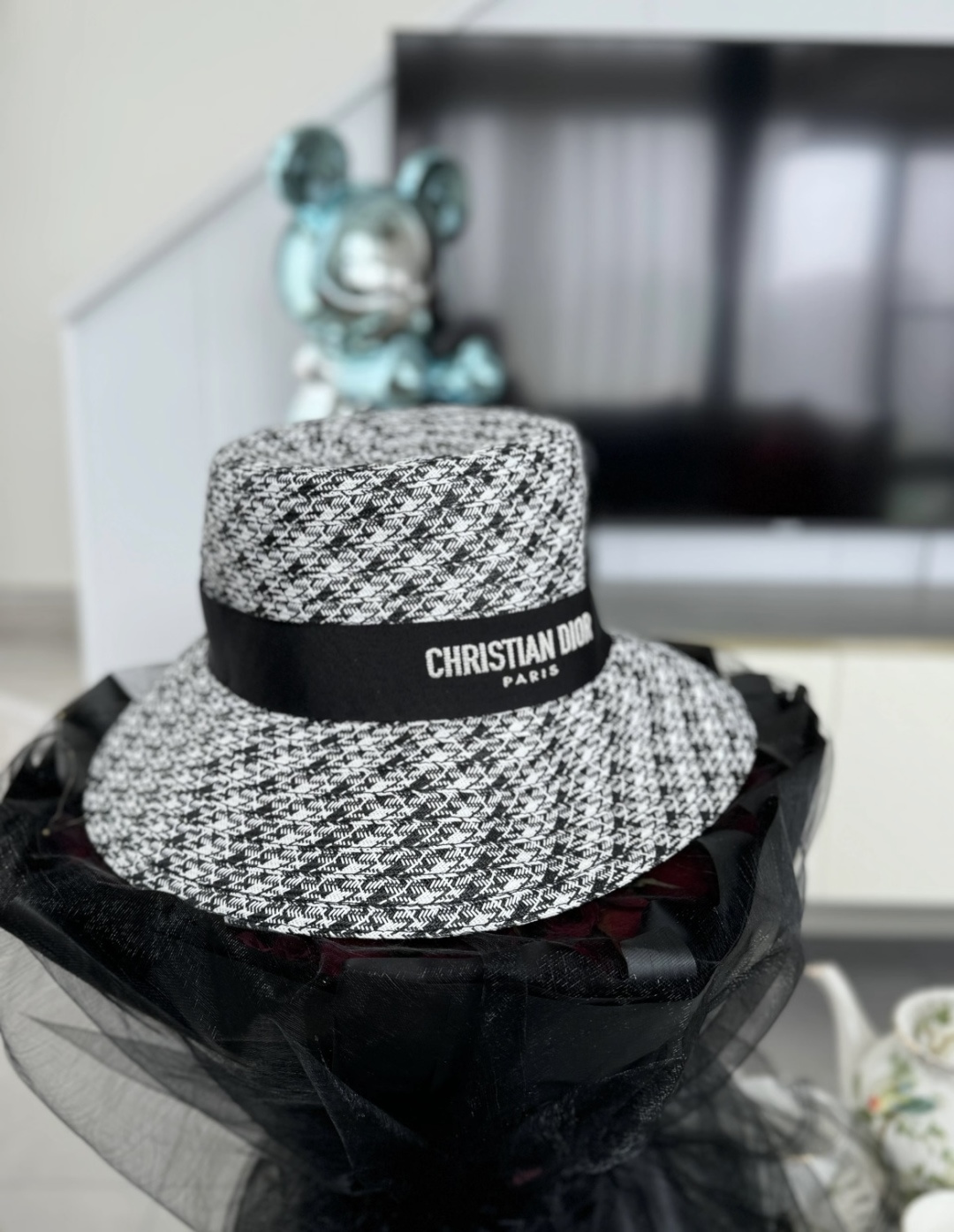 PDior迪奥新款盆帽，专柜新款，且买且珍惜，卖一个少一个，头围可以调节 细节待上
