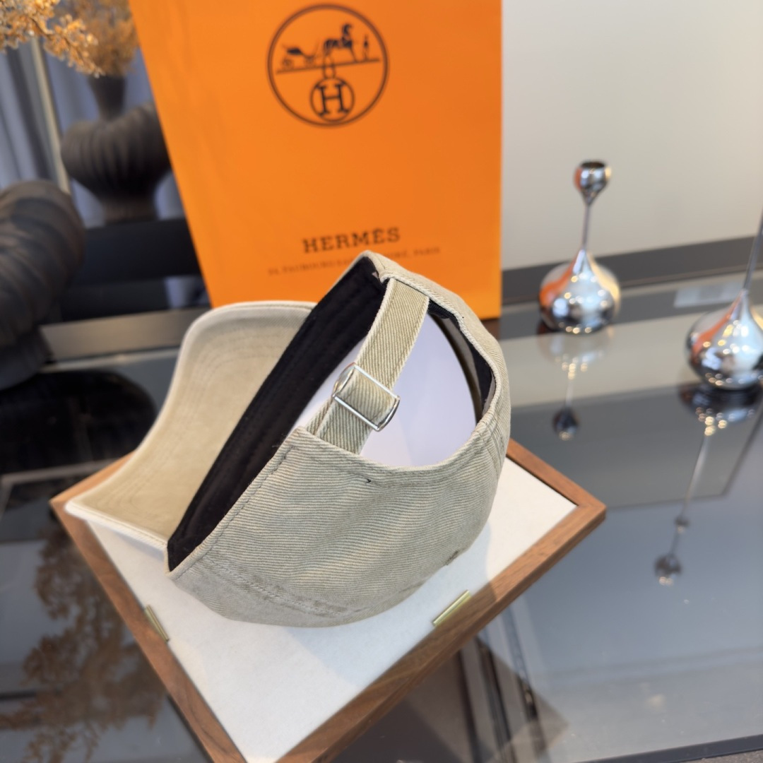 P爱马仕新款鸭舌帽，头围57cm