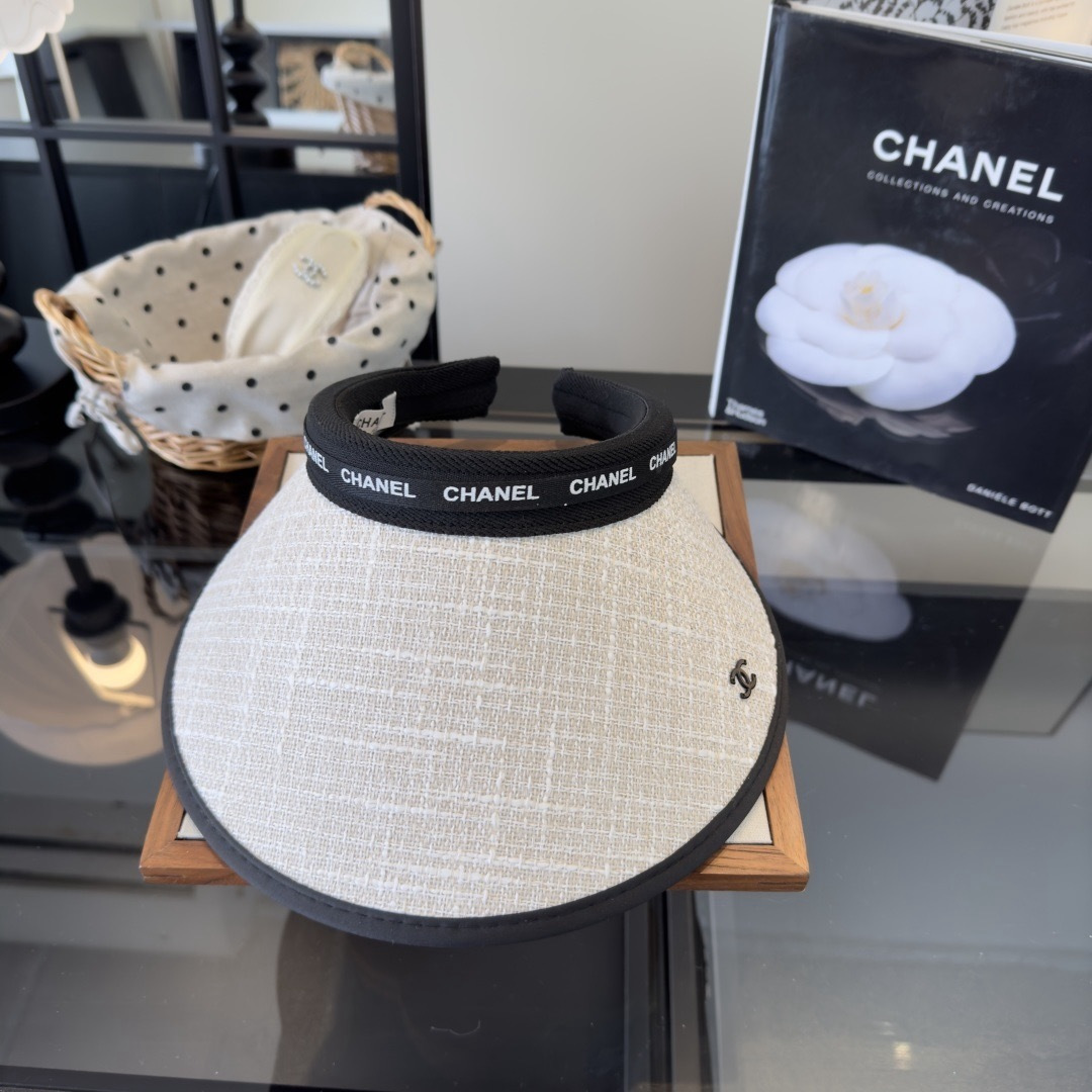 Chanel Chanel香奈儿新款空顶遮阳帽，跑量款