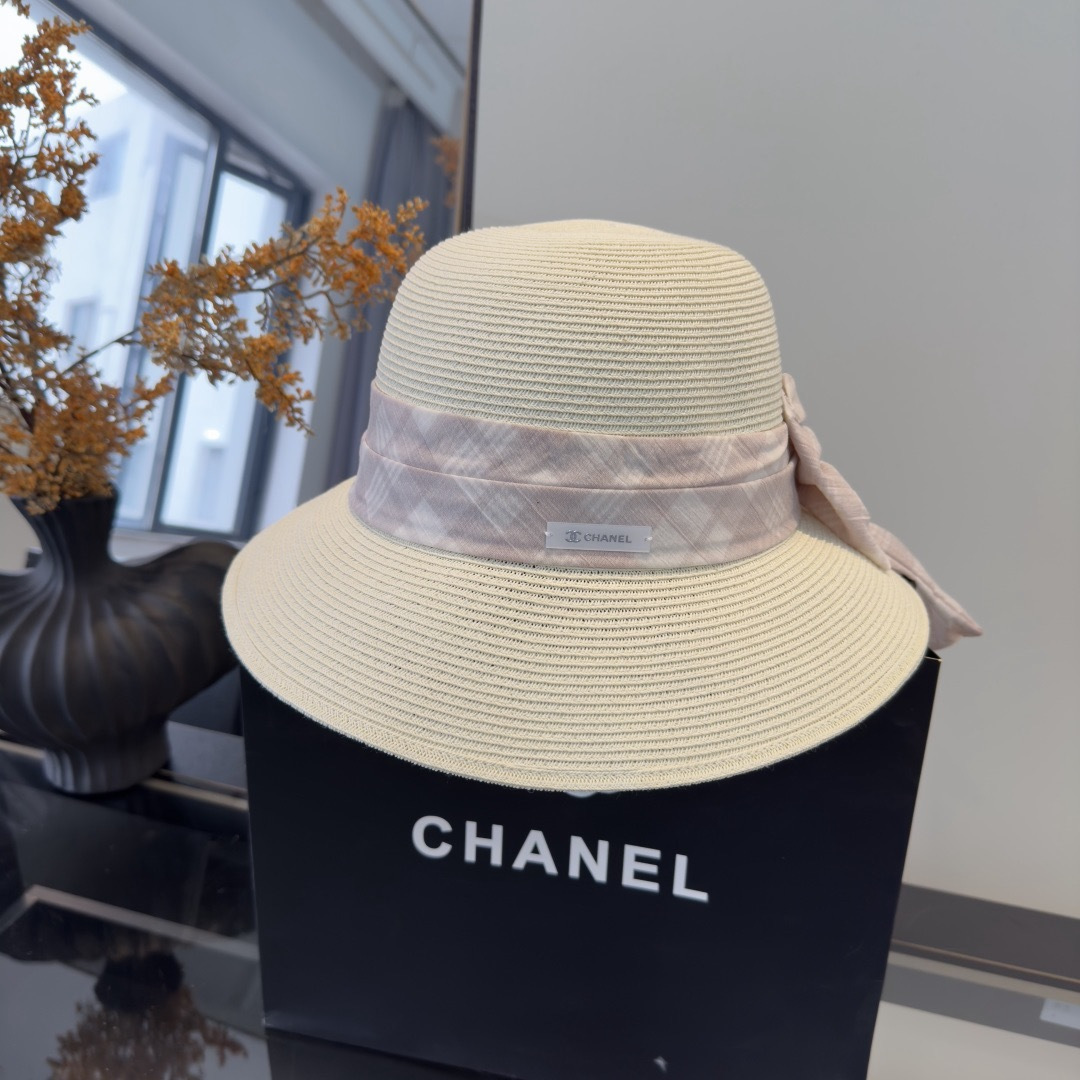 Chanel Chanel香奈儿新款草帽，日本纸草制作，跑量王，头围57cm