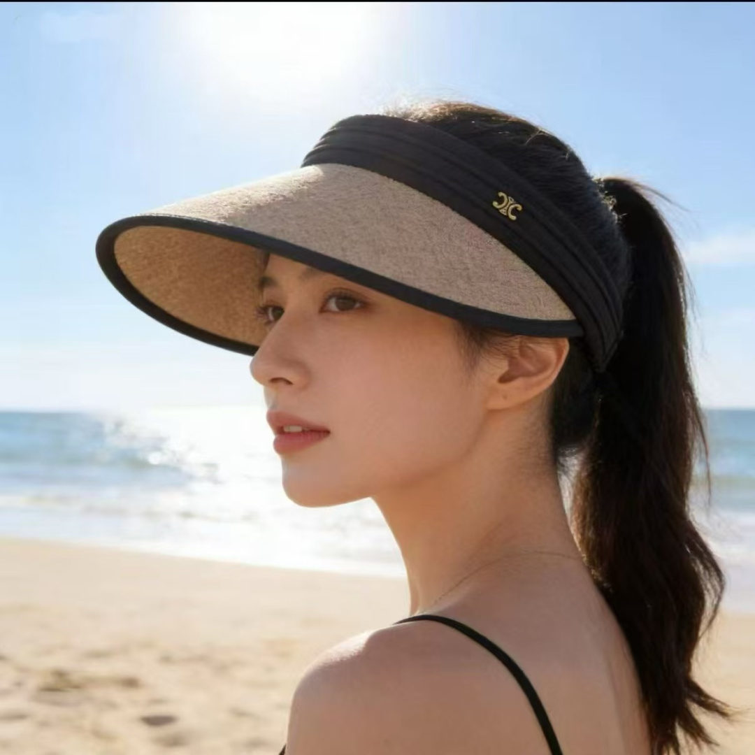 NO:743107,Celine new style hollow headband sun hat hat straw hat fisherman hat baseball cap, hat, celine, celine, espadrilles, hats19860909Celine赛琳新款空顶发箍遮阳帽帽子草帽渔夫帽棒球帽,帽子,celine,celine,espadrilles,hats,hat