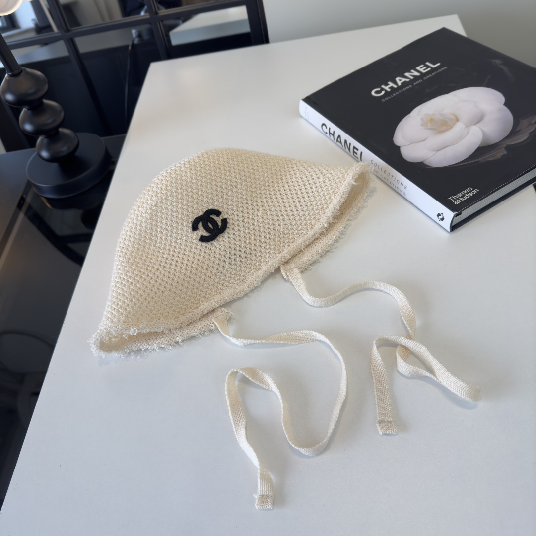 PChanel香奈儿新款针织渔夫帽 头围57cm