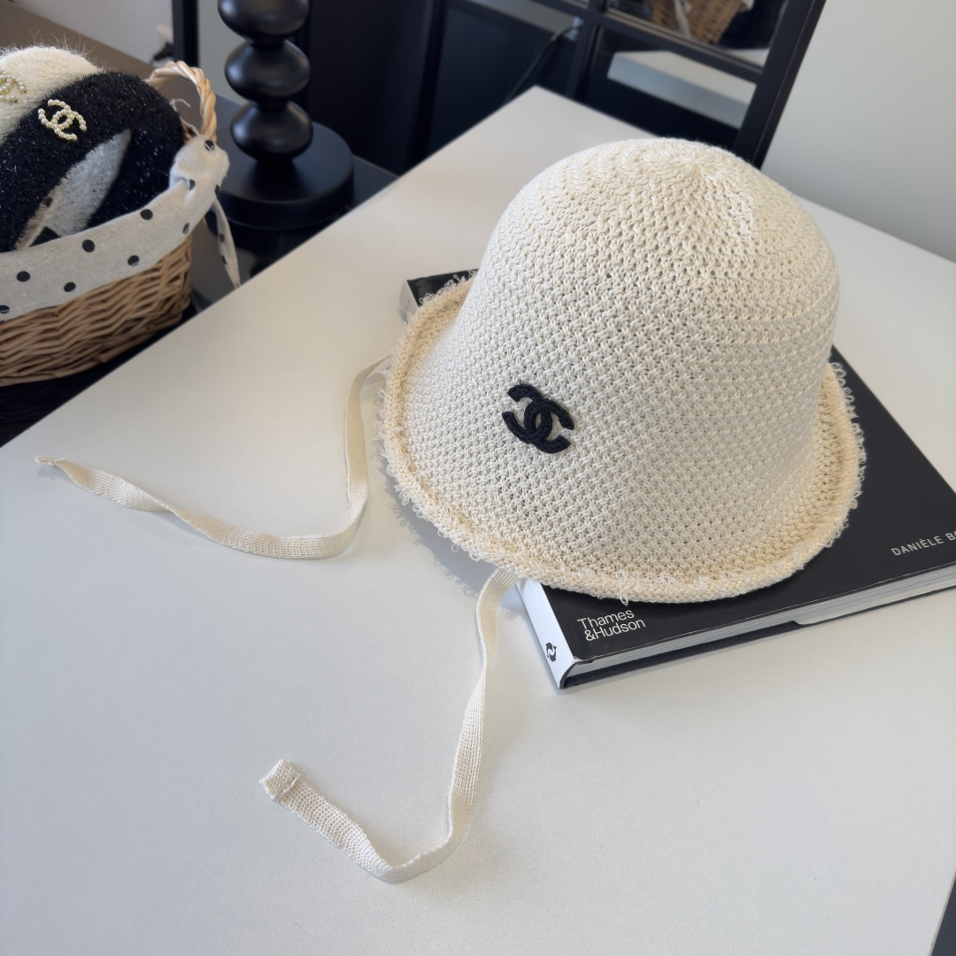PChanel香奈儿新款针织渔夫帽 头围57cm