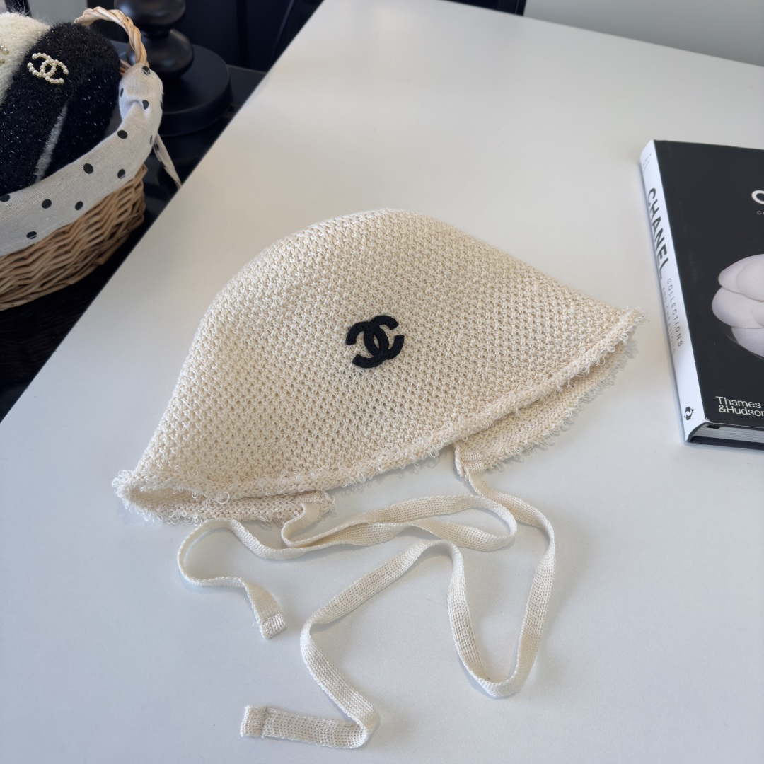 PChanel香奈儿新款针织渔夫帽 头围57cm
