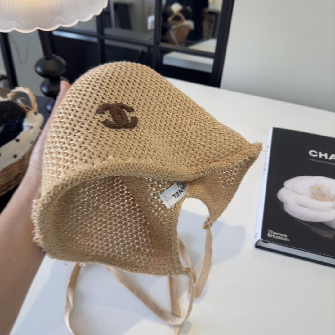 PChanel香奈儿新款针织渔夫帽 头围57cm