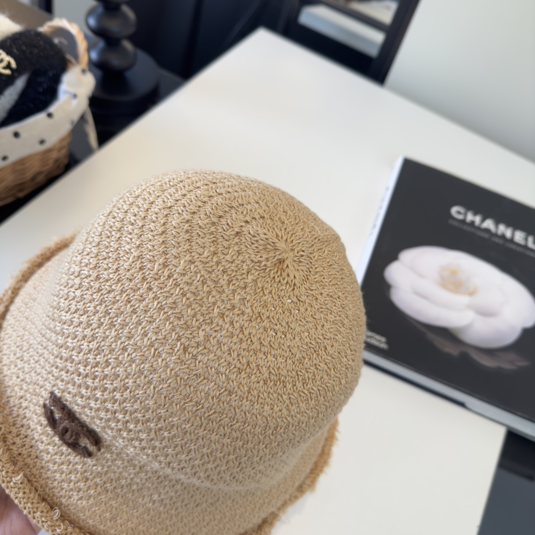 PChanel香奈儿新款针织渔夫帽 头围57cm