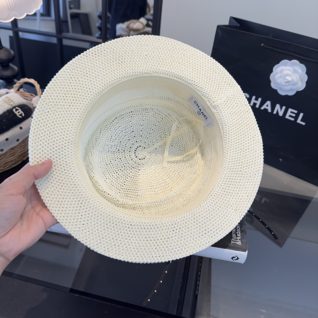 PChanel香奈儿新款名媛风范草帽，头围57cm