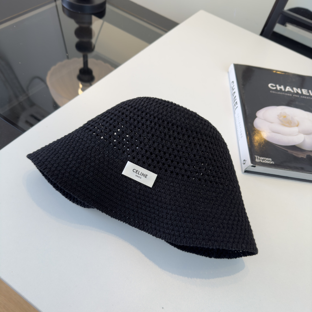 PCeline赛琳新款遮阳渔夫帽，时尚百搭，轻盈透气！