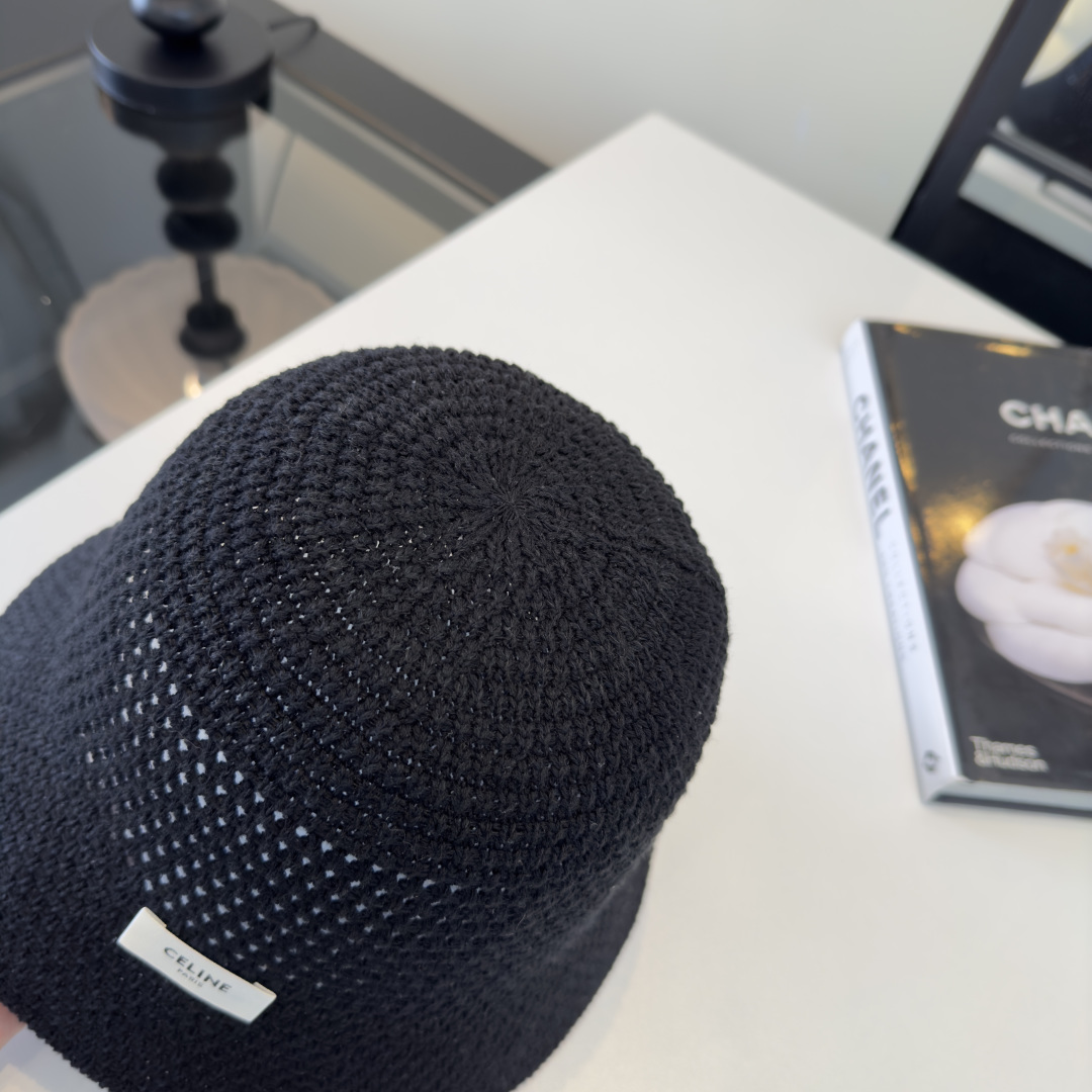 PCeline赛琳新款遮阳渔夫帽，时尚百搭，轻盈透气！