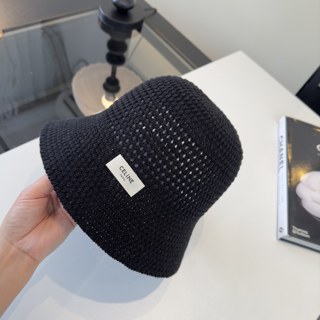 PCeline赛琳新款遮阳渔夫帽，时尚百搭，轻盈透气！