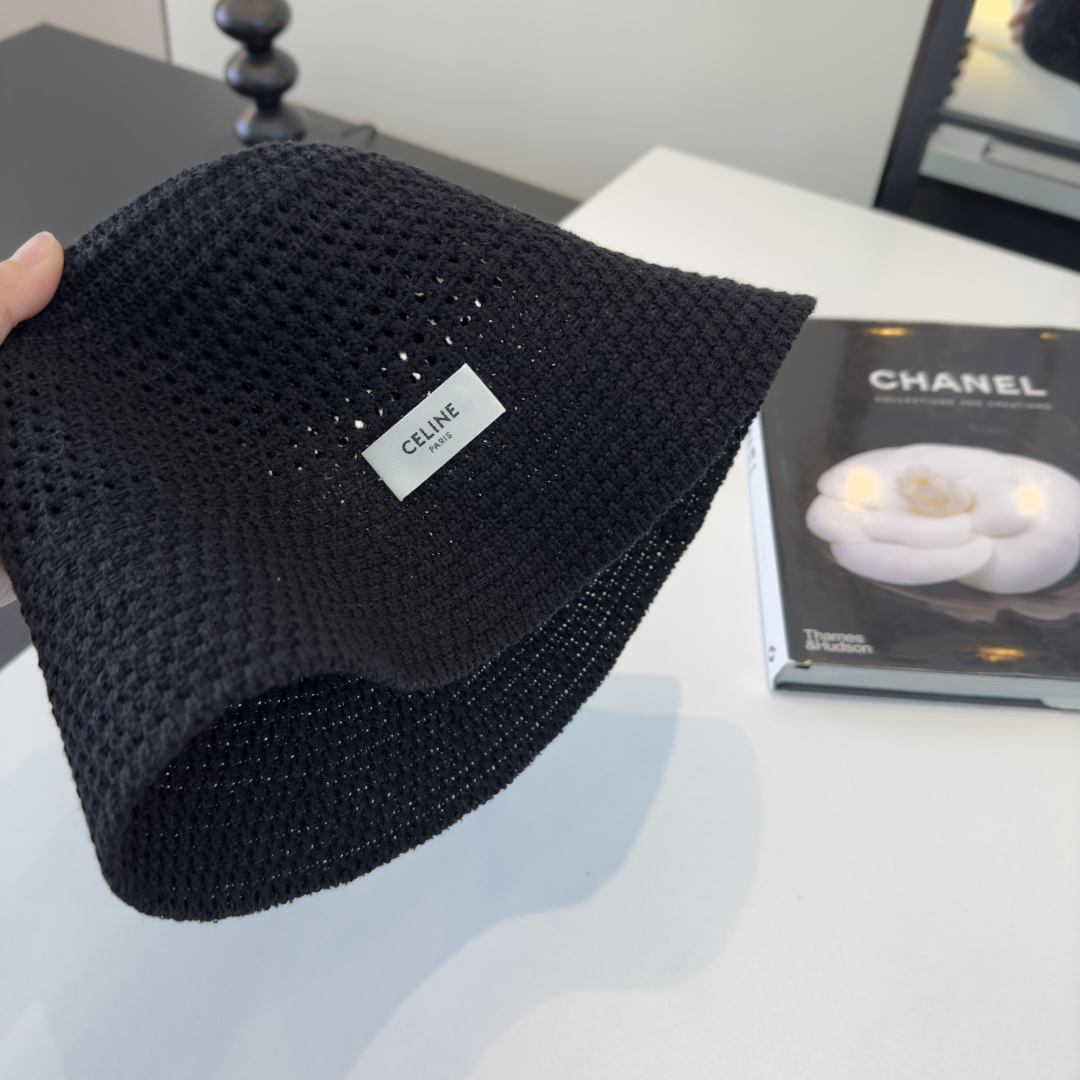 PCeline赛琳新款遮阳渔夫帽，时尚百搭，轻盈透气！