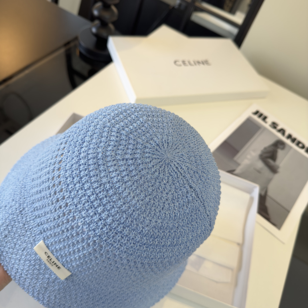PCeline赛琳新款遮阳渔夫帽，时尚百搭，轻盈透气！
