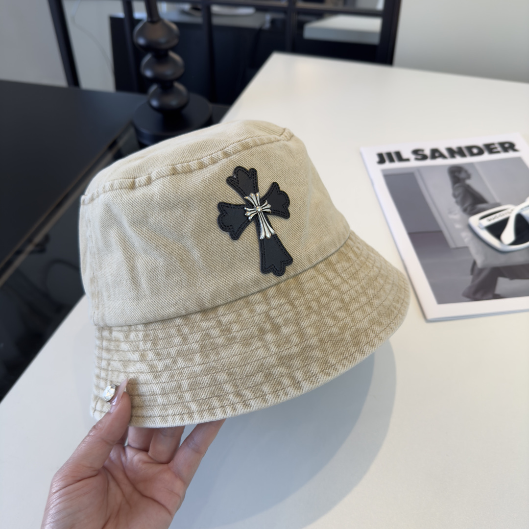 P克罗心新款遮阳渔夫帽，头围57cm