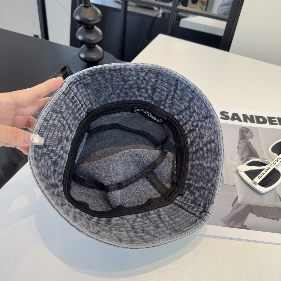 P克罗心新款遮阳渔夫帽，头围57cm