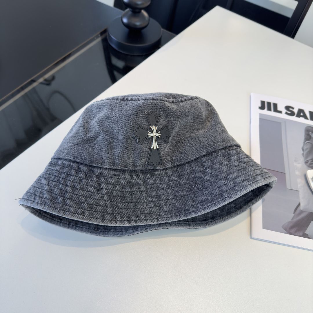 P克罗心新款遮阳渔夫帽，头围57cm