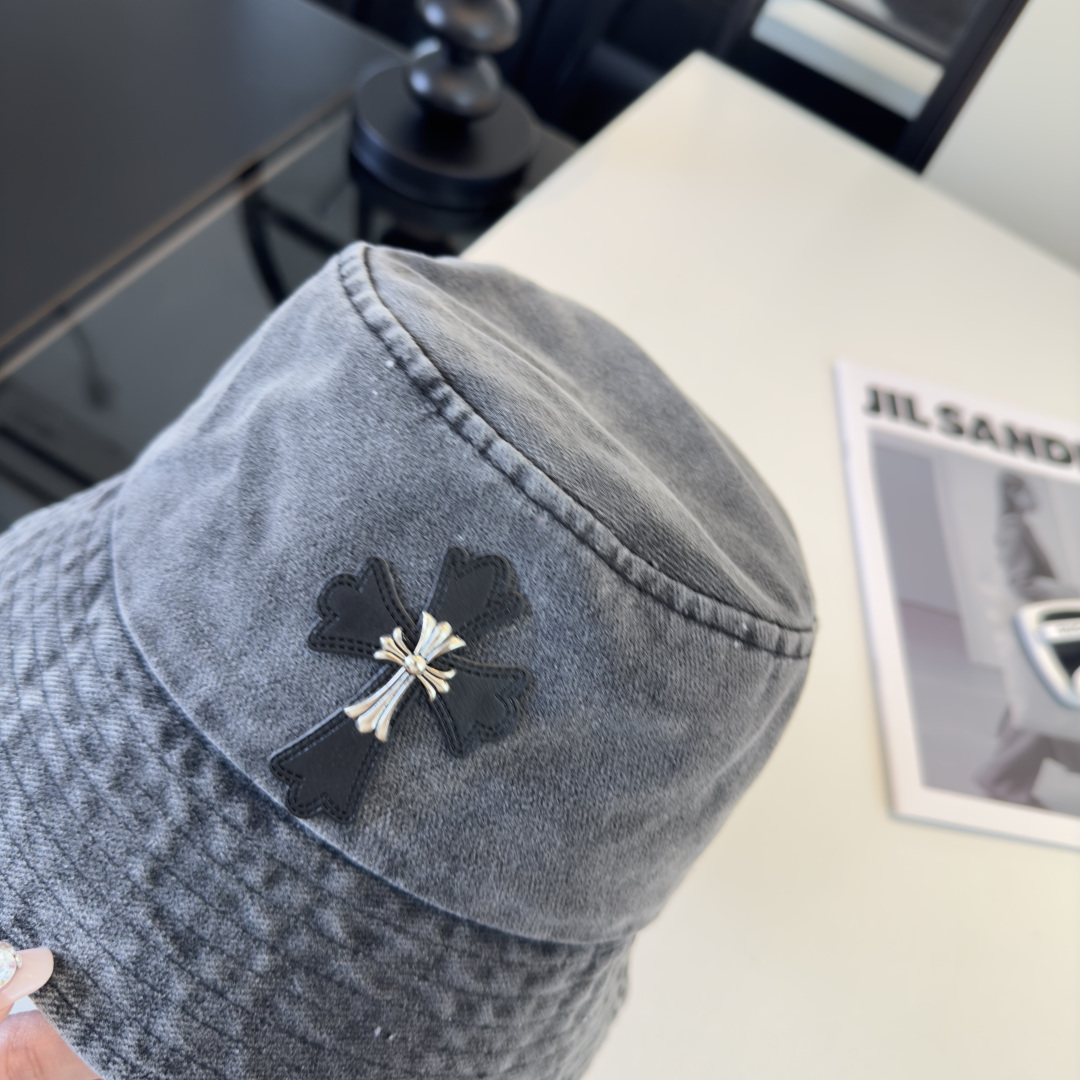 P克罗心新款遮阳渔夫帽，头围57cm