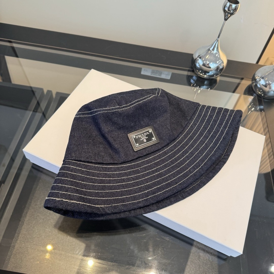 P普拉达新款渔夫帽，春秋款头围57cm