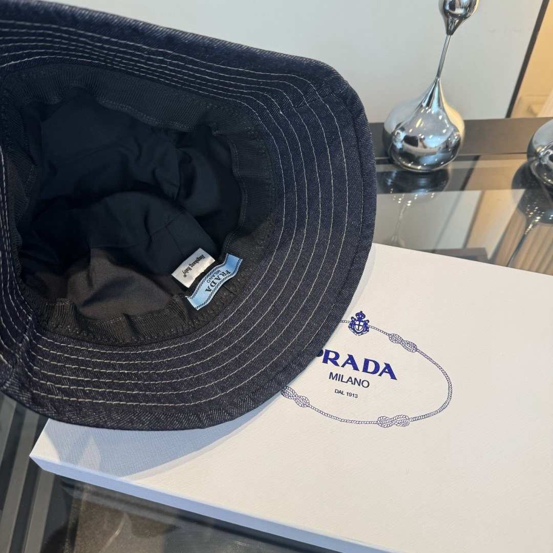 P普拉达新款渔夫帽，春秋款头围57cm