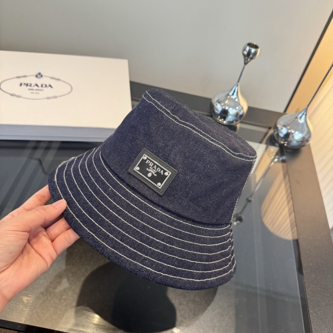 P普拉达新款渔夫帽，春秋款头围57cm