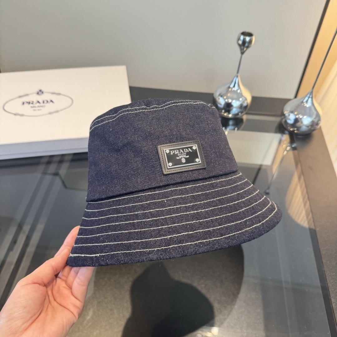 P普拉达新款渔夫帽，春秋款头围57cm